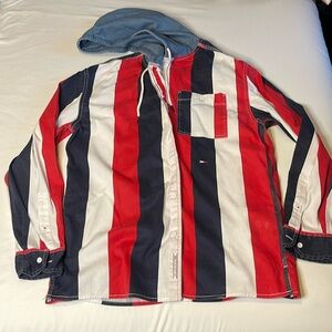 Tommy Hilfiger Denim Button-Up Size: Small